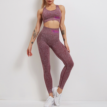 Load image into Gallery viewer, Two Piece Bodied&amp;Snatched Tank Top and Leggings Set Dusty Rose
