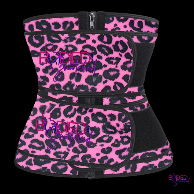 Pink Cheetah Waist Trainer