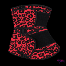 Load image into Gallery viewer, Red Cheetah Waist Trainer
